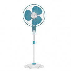 Deals, Discounts & Offers on  - Havells Gatik Neo 400mm Pedestal Fan (White Blue)