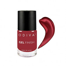 Deals, Discounts & Offers on Beauty Care - ODIVA Gel Finish Nail Polish, No.03,Tango With Red,Orange,11 ml (Brilliant