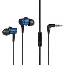 Deals, Discounts & Offers on Headphones - Xiaomi Mi Earphone Basic with Ultra Deep Bass & Aluminum Alloy Sound Chamber Wired in Ear Earphones with Mic (Blue)