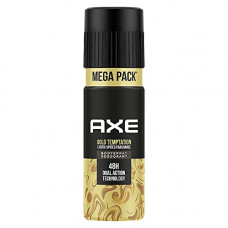 Deals, Discounts & Offers on Beauty Care - AXE Gold Temptation Long Lasting Deodorant Bodyspray For Men 215 ml