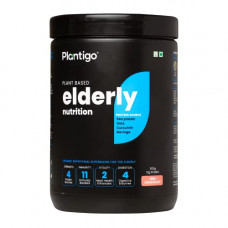 Deals, Discounts & Offers on  - Plantigo Elderly Vegan Plant Protein Powder, 14G (Pea Protein & Oats), 40+ & Old Age Men & Women, Heart Health & Muscle Recovery, Easy To Digest, Dietary Supplement, Milk Chocolate, 500G, 15 Servings