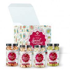 Deals, Discounts & Offers on  - Nature Purify Combo with Gift Dry Fruits Premium Gift Hamper (150 * 4) 600g, (Combo 1)