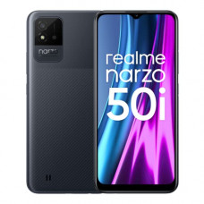 Deals, Discounts & Offers on Electronics - realme narzo 50i (Carbon Black, 4GB RAM+64GB Storage) - 6.5
