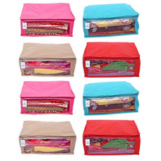 Deals and Offers on - Kuber Industries 8 Piece Non Woven Saree Cover Set Deals, Discounts & Offers on - Kuber Industries 8 Piece Non Woven Saree Cover Set