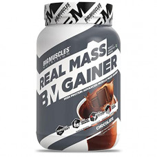 Deals, Discounts & Offers on  - Bigmuscles Nutrition Real Mass Gainer [1Kg, Chocolate] | Lean Whey Protein Muscle Mass Gainer, Complex Carbohydrates, 1000 Calories