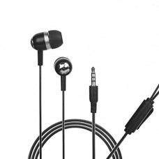 Deals, Discounts & Offers on Headphones - Hitage Earphones HP-768 Headphones Earplugs Headset High Definition Sound Deep Extra Bass Wired Earphone with in-line Mic Wide Compatibility Tangle Free Cable (Black)