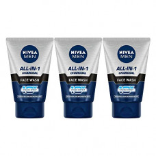 Deals, Discounts & Offers on Beauty Care - NIVEA Charcoal Face Wash, 100ml (Pack of 3)