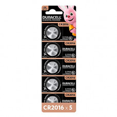 Deals, Discounts & Offers on  - Duracell CR2016 3V Lithium Coin Battery, 5 pcs, 2016 Coin Button Cell Battery, DL2016