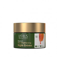 Deals, Discounts & Offers on Beauty Care - Lotus Botanicals Skin Brightening Night Cream | Vitamin C | Silicon & Chemical Free | All Skin Types | 50g