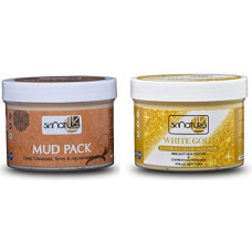 Deals, Discounts & Offers on Beauty Care - Skinatura Mud Pack + White Gold Face Pack (Pack of 2-400gm)