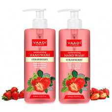 Deals, Discounts & Offers on Beauty Care - Vaadi Herbals Deep Moisturizing Strawberry Hand Wash - 250 ml (Pack of 2)