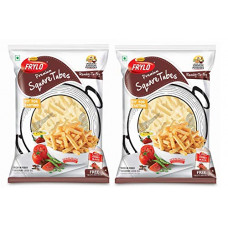 Deals, Discounts & Offers on  - Frylo Premium Potato, Square Tubes, Potato Snacks, Ready to Fry- Pack of 2 (Each 225gm) with Free Tate Maker,Dehydrated Potato, Sedha Namak, Ideal