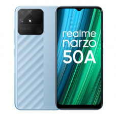 Deals, Discounts & Offers on Electronics - realme narzo 50A (Oxygen Blue , 4GB RAM + 128 GB Storage) Helio G85 Processor | 6000 mAh Battery