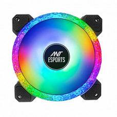 Deals, Discounts & Offers on  - Ant Esports Royaleflow 120 AUTO RGB V2 Dual Sided RGB Ring Illumination Case Fan I Cooler