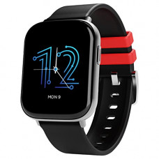 Deals, Discounts & Offers on Mobile Accessories - boAt Matrix Smart Watch with 1.65 AMOLED Display, Always On Mode, Slim Premium Design, Heart Rate & SpO2 Monitoring, Health Ecosystem & Multiple Sports Modes, 3ATM & 7 Days Battery Life(Pitch Black)