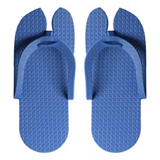 Deals, Discounts & Offers on  - Kuber Industries Rubber Bathroom Slipper For Men & Women 1 Pair (Blue) 54KM4204