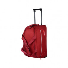 Deals, Discounts & Offers on  - Safari Arc Duffle Bags for Travel 55 cm 2 Wheel Luggage Red Luggage Bag Trolley