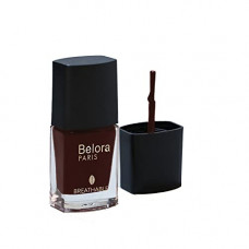 Deals, Discounts & Offers on Beauty Care - Belora Paris Breathable Made Safe Longstay Nail Polish | Quick Drying | Nail Paint | Non toxic |No yellow nails| Vegan- 19 Coffee Brown