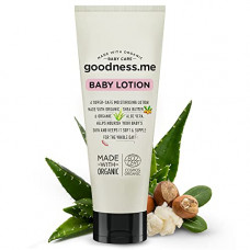 Deals, Discounts & Offers on Baby Care - goodnessme Certified Organic Moisturizing Baby Face & Body Lotion, 200ml, Paediatrician Certified, Hypoallergenic, Certified Organic by ECOCERT France