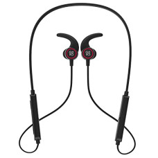Deals, Discounts & Offers on Headphones - GOVO GOKIXX 400 Bluetooth Earphones with HD Mic - Wireless Neckband, 9H Playtime, 10mm Drivers, Magnetic Earbuds, Integrated Controls & Lightweight Design (Platinum Black)
