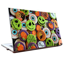 Deals, Discounts & Offers on Laptop Accessories - Tamatina Laptop Skins 12 inch - Scary Buttons - Stickers - Halloween - Hd Quality