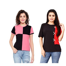 Deals, Discounts & Offers on Laptops - [Size XL] DHRUVI TRENDZ Women Checks Top with Cap Sleeves for Office Wear, Casual Wear, Under 399 Top