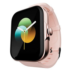 Deals, Discounts & Offers on Mobile Accessories - SENS NUTON 1 with 1.7 IPS Display, Orbiter, 5ATM & 150+ Watch Faces & Free Additional Strap (Rose Pink)