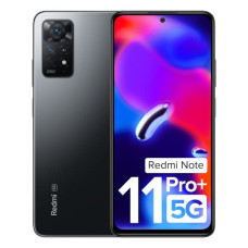 Deals, Discounts & Offers on Electronics - [For ICICI Card EMI] Redmi Note 11 Pro + 5G (Stealth Black, 6GB RAM, 128GB Storage)