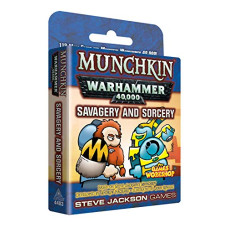 Deals, Discounts & Offers on Toys & Games - Steve Jackson Games Munchkin Warhammer 40000 Savagery & Sorcery