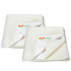 Deals, Discounts & Offers on Baby Care - OYO BABY Baby Bed Protector (Small Pack of 2, Ivory)