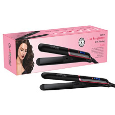 Deals, Discounts & Offers on Irons - Groomiist 35 Watts Gold Series PTC Heating Hair Straightener GSHS-60 with 30 Seconds Instant Heat Up & 140C-200C Temperature Settings (Black)