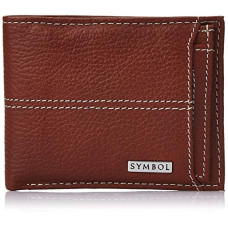 Deals, Discounts & Offers on Bags, Wallets & Belts - Amazon Brand - Symbol Men's Bi-fold Leather wallet