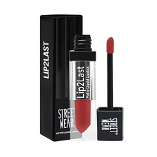 Deals, Discounts & Offers on Beauty Care - STREET WEAR Lip2Last Matte Liquid Lipstick -Kooky Rusty (Red) - 5 ml - Transferproof, Smudgeproof, Mask Friendly, Non-Drying Formula, Enriched With Vitamin E - Lasts AM To PM!