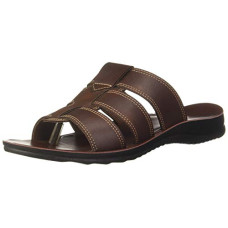 Deals, Discounts & Offers on  - [Size 10] Bata Men DADO CT Brown Sandals, (8714505)