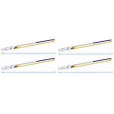 Deals, Discounts & Offers on  - wipro Garnet PLUS 22-Watt High Lumen LED Batten (Warm White/Golden Yellow , Pack of 4 )