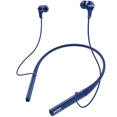 Deals, Discounts & Offers on Headphones - Mivi Collar 2B Bluetooth Wireless in Ear Earphones, 24 Hours Playtime, IPX7 Water Proof, Booming Bass, Magnetic Buds, Bluetooth 5.0 with mic (Blue)