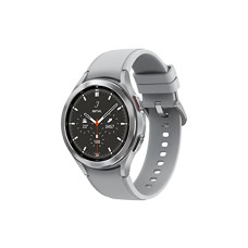 Deals, Discounts & Offers on Electronics - Samsung Galaxy Watch4 Classic Bluetooth(4.6 cm, Silver, Compatible with Android Only)