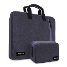 Deals, Discounts & Offers on Laptop Accessories - Alifiya Polyester Laptop Sleeve Cover Bag 15.6 Inch with Charger Pouch