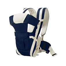 Deals, Discounts & Offers on Baby Care - Baby Carrier Bag/Adjustable Hands Free 4 in 1 Baby/Baby sefty Belt/Child Safety Strip/Baby Sling Carrier Bag/Baby Back Carrier Bag (Navy Blue) Front Carry Facing