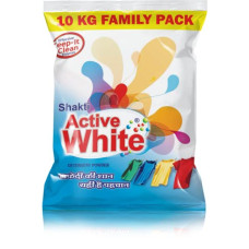 Deals, Discounts & Offers on  - Active White Detergent Powder - 10 kg Family Pack