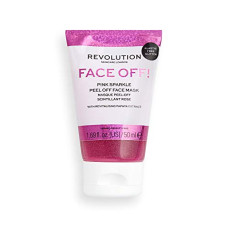 Deals, Discounts & Offers on Beauty Care - Revolution Skincare Pink Glitter Face Off Mask,50ml (Papaya Extracts, Glycerin, exfloliating)