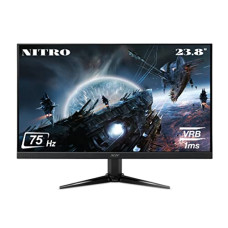 Deals, Discounts & Offers on  - Acer Qg241Y 23.8 Inch (60.45 Cm) Backlit LED LCD Full Hd (1920 X 1080) VA Panel Gaming Monitor I 75Hz Refresh Rate I 1 Ms Vrb Response Time I 2 X Hdmi 1 X Vga I AMD Free Sync Technology I Black