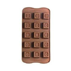 Deals, Discounts & Offers on  - Amos Silicone 15 Cavity Square Shape Chocolate Mould