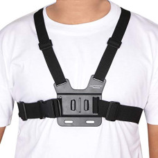 Deals, Discounts & Offers on Electronics - Yantralay Adjustable Chest Strap Mount Body Belt Harness Compaible with GoPro Hero 10/9/8,SJCAM,Insta 360, DJI OSMO Action & All Other Action Cameras