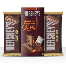 Deals, Discounts & Offers on  - HERSHEY'S Bar - Rakhi Gift (Milk Bar 100 gm Pack of 2 + Rakhi )