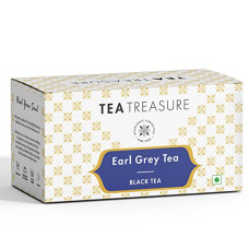 Deals, Discounts & Offers on  - Tea Treasure Earl Grey Anti-oxidants Rich Black Tea, 18 Count