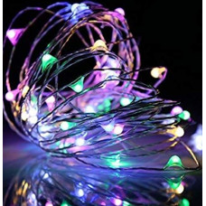 Deals, Discounts & Offers on  - Tu Casa DW-424 - LED Copper Wire String Light Battery Powered - 5 Mtrs - Multi