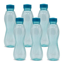 Deals, Discounts & Offers on  - Milton Oscar 1000 Pet Water Bottle, Set of 6, 1 Litre, Blue