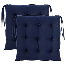 Deals, Discounts & Offers on  - Kuber Industries Microfiber Square Chair Pad Seat Cushion