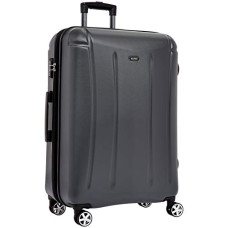 Deals, Discounts & Offers on  - Amazon Brand - Solimo 78 cm Hardsided Luggage with TSA Lock, Grey